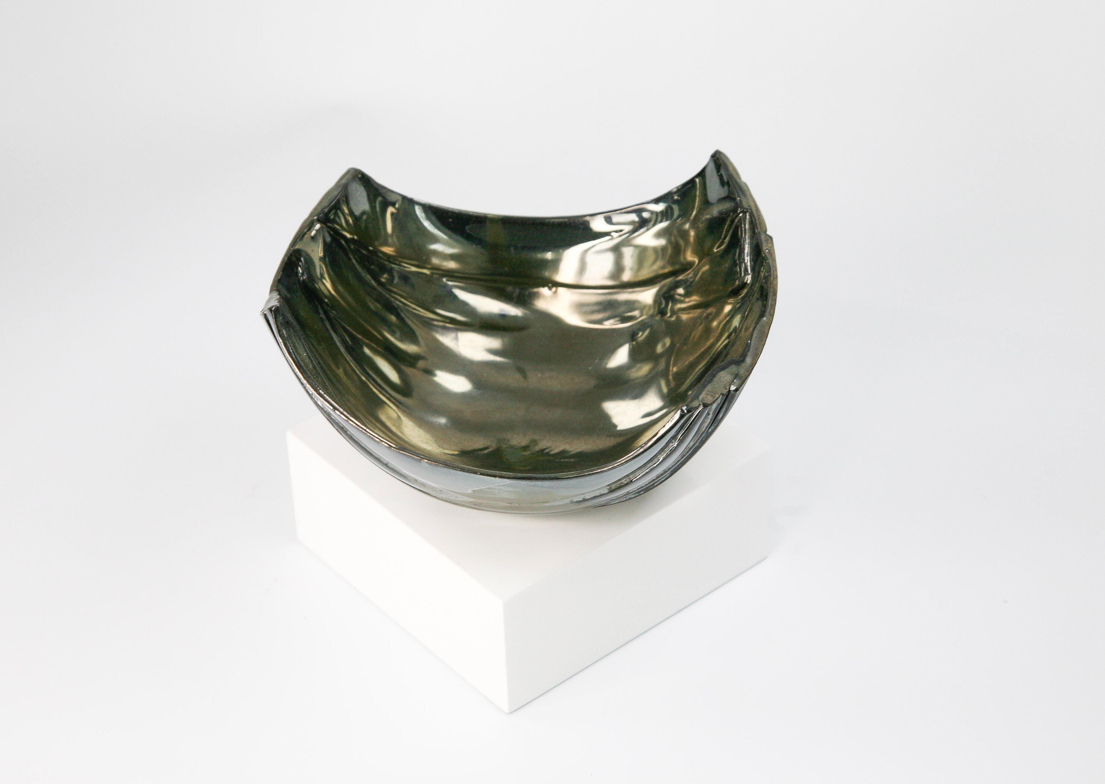 Midnight Black Ice 1, 2024 4 x 6.5 x 5 in